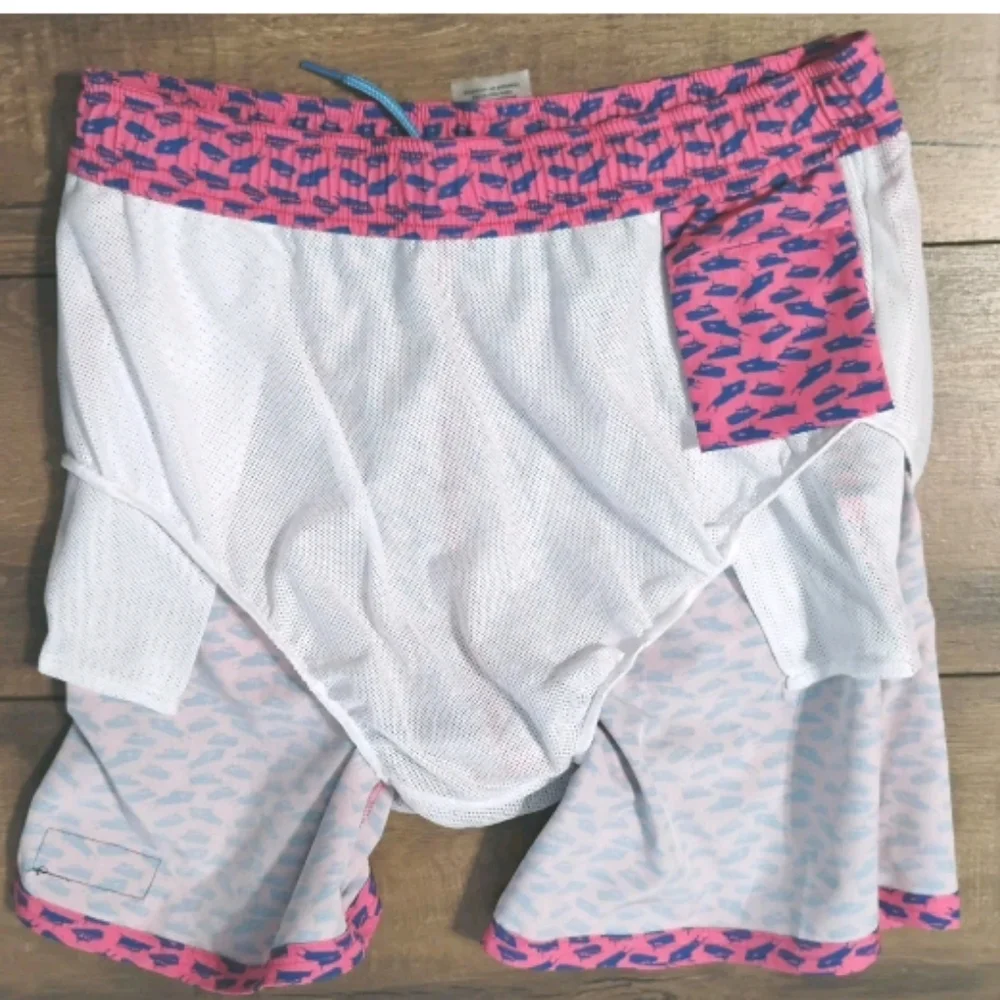 Vineyard Vines Kids T-shirt and Swim Shorts Set Size L (14-16)